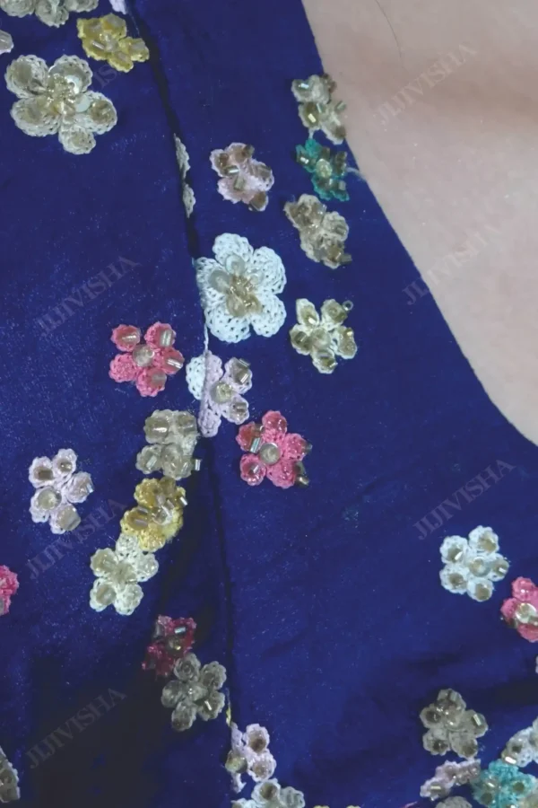 Buy Hand Embroidered Saree Online