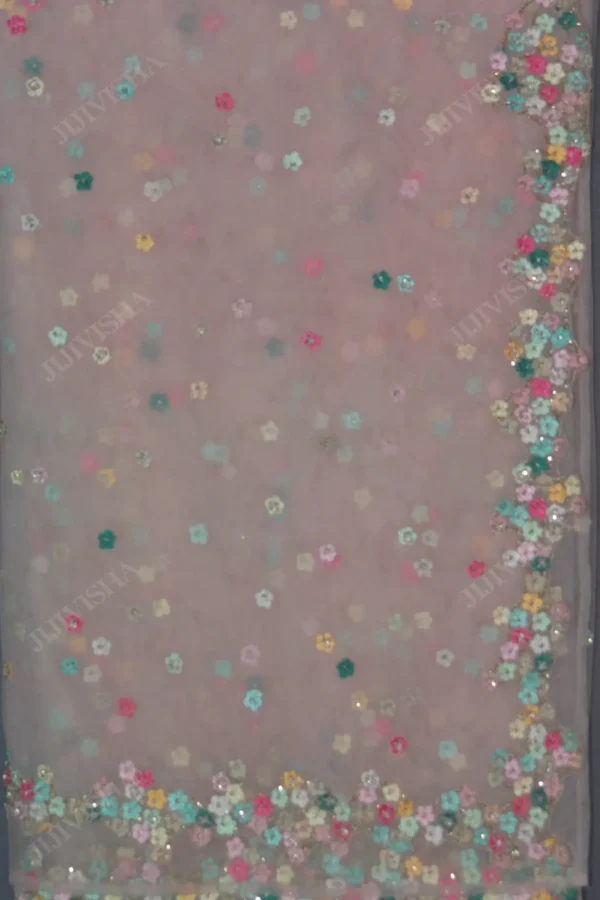 Buy Hand Embroidered Saree Online