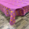 Buy Blush Radiance Chanderi Silk Coffee Table Cover Online