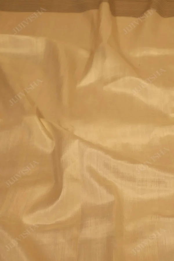 Buy White Bishnupur Pure Katan White Silk saree Online