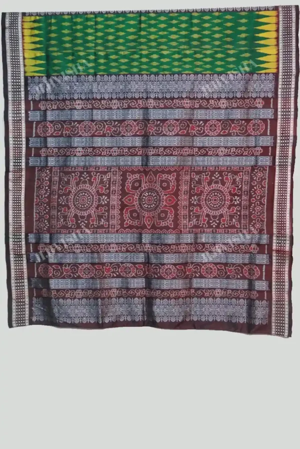 Buy Sambalpuri Ikkat Silk Pata Badhi Saree Online