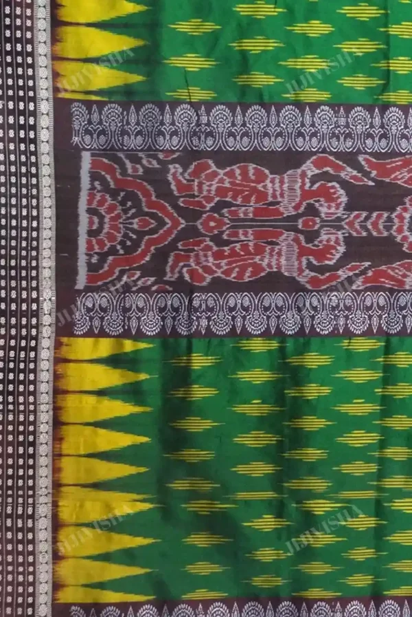 Buy Sambalpuri Ikkat Silk Pata Badhi Saree Online