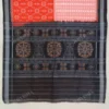 Buy Sambalpuri Ikkat Bandha Pure Cotton Peach & Orange Saree Online