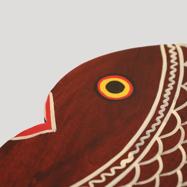Fish Wooden HandPainted Folding Table