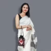 Black Beaded Patola Potli