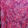 Burgundy Floral Hand Block Printed Anarkali Kurta