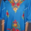 Buy Royal Blue Kashmiri Hand Embroidery Kaftan Online