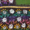 Buy Green Hand Batik Printed Cotton Saree Online