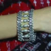 Buy Board German Silver Bracelet from Kashmir Online