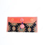 Buy Rouge Noir Ajrakh Print Leather and Modal Silk Purse