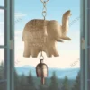 Buy Majestic Elephant Metal Bell Windchime Online